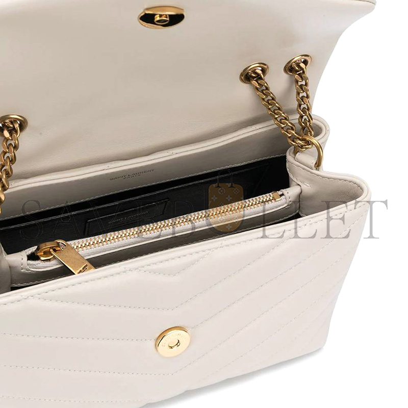 YSL LOULOU SMALL IN QUILTED LEATHER 494699DV7279207 (23*17*9cm)