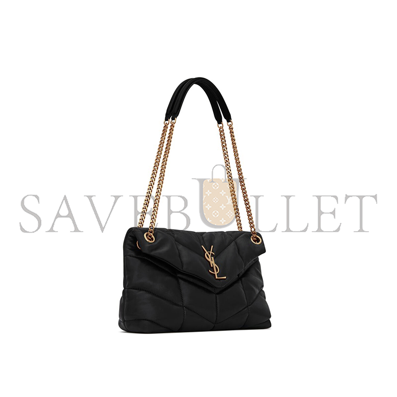 YSL PUFFER SMALL IN NAPPA LEATHER 5774761EL071000 (29*17*11cm) YSL PUFFER SMALL IN NAPPA LEATHER 5774761EL071000 (29*17*11cm)