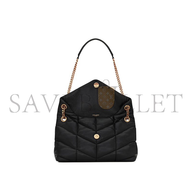 YSL PUFFER SMALL IN NAPPA LEATHER 5774761EL071000 (29*17*11cm) YSL PUFFER SMALL IN NAPPA LEATHER 5774761EL071000 (29*17*11cm)