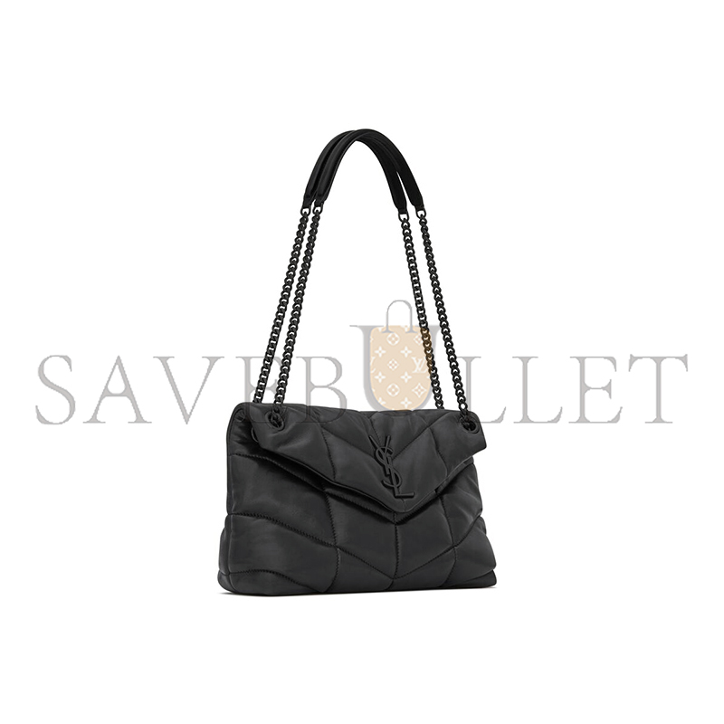 YSL PUFFER SMALL IN NAPPA LEATHER 5774761EL081000 (29*17*11cm) YSL PUFFER SMALL IN NAPPA LEATHER 5774761EL081000 (29*17*11cm)