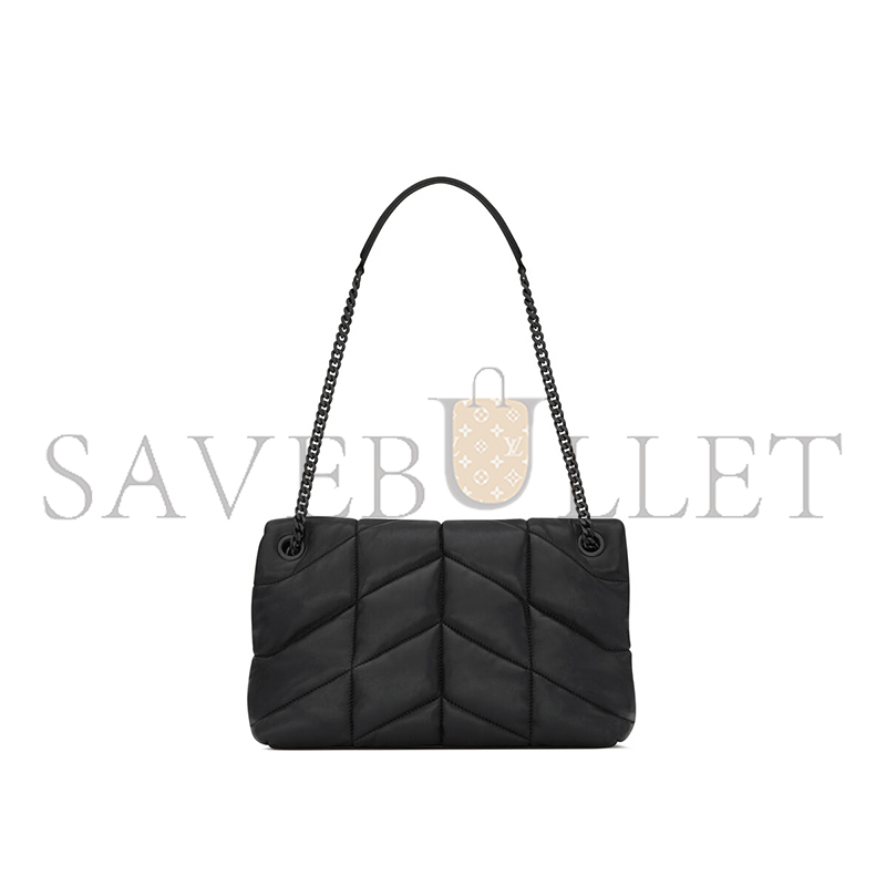 YSL PUFFER SMALL IN NAPPA LEATHER 5774761EL081000 (29*17*11cm) YSL PUFFER SMALL IN NAPPA LEATHER 5774761EL081000 (29*17*11cm)