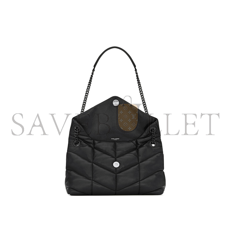 YSL PUFFER SMALL IN NAPPA LEATHER 5774761EL081000 (29*17*11cm) YSL PUFFER SMALL IN NAPPA LEATHER 5774761EL081000 (29*17*11cm)