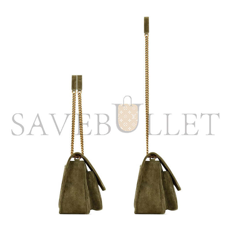 YSL NIKI MEDIUM IN SUEDE 6331581U8273206 (28*20*8.5cm)