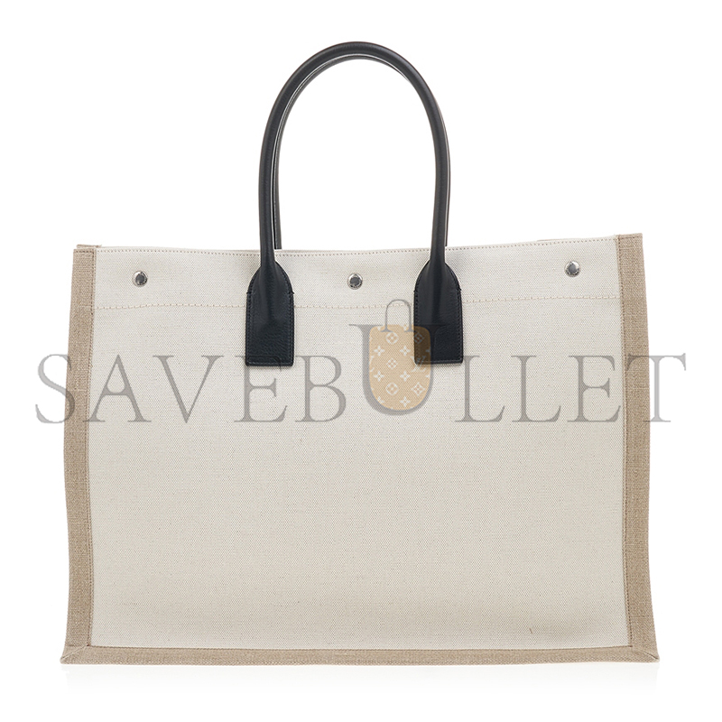 YSL RIVE GAUCHE TOTE IN CANVAS 499290FAABR9054 (48*36*16cm)