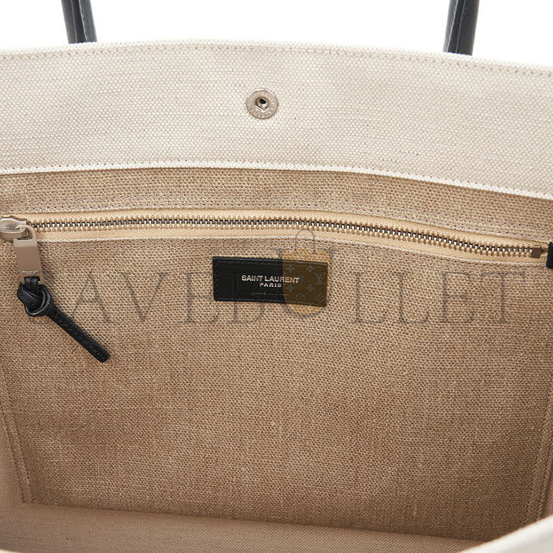YSL RIVE GAUCHE TOTE IN CANVAS 499290FAABR9054 (48*36*16cm)