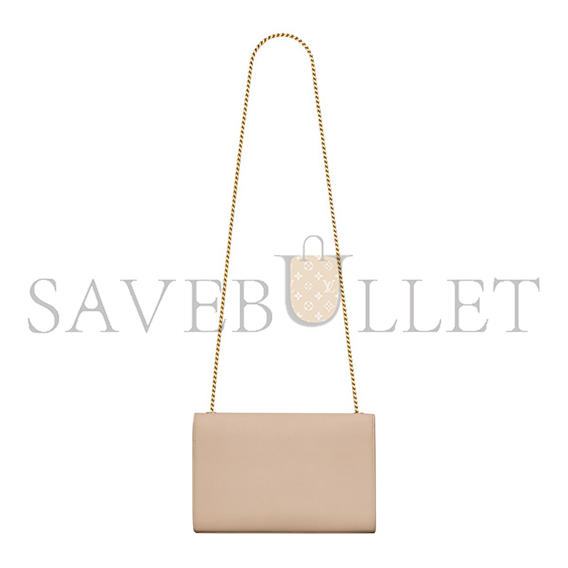 YSL KATE MEDIUM IN GRAIN DE POUDRE EMBOSSED LEATHER 364021BOW0J2721 (24*14.5*5.5cm)