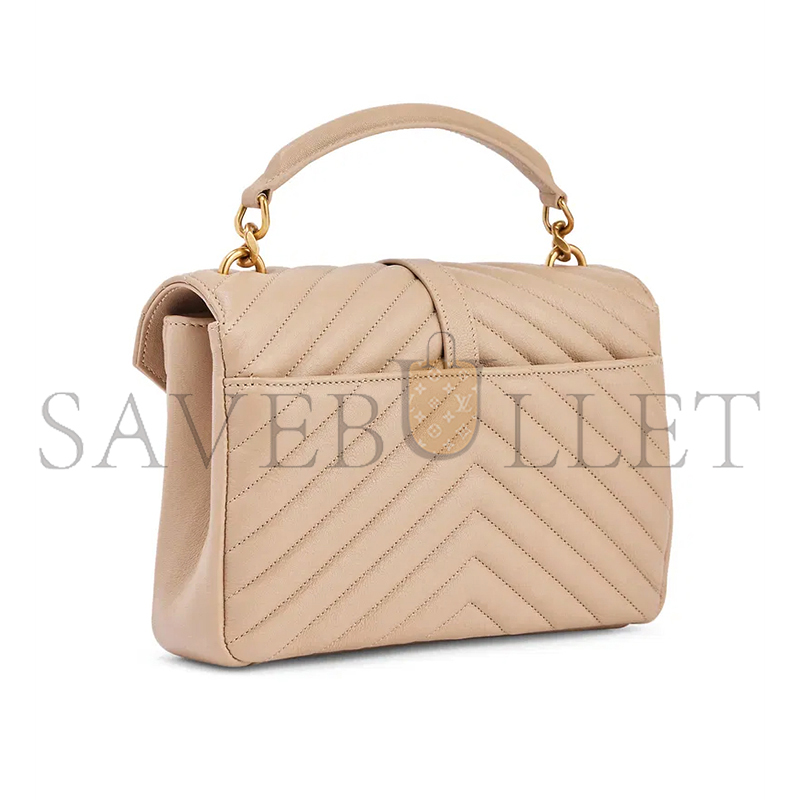 YSL COLLEGE MEDIUM IN QUILTED LEATHER 600279BRM072721 (24*17*6.5cm)