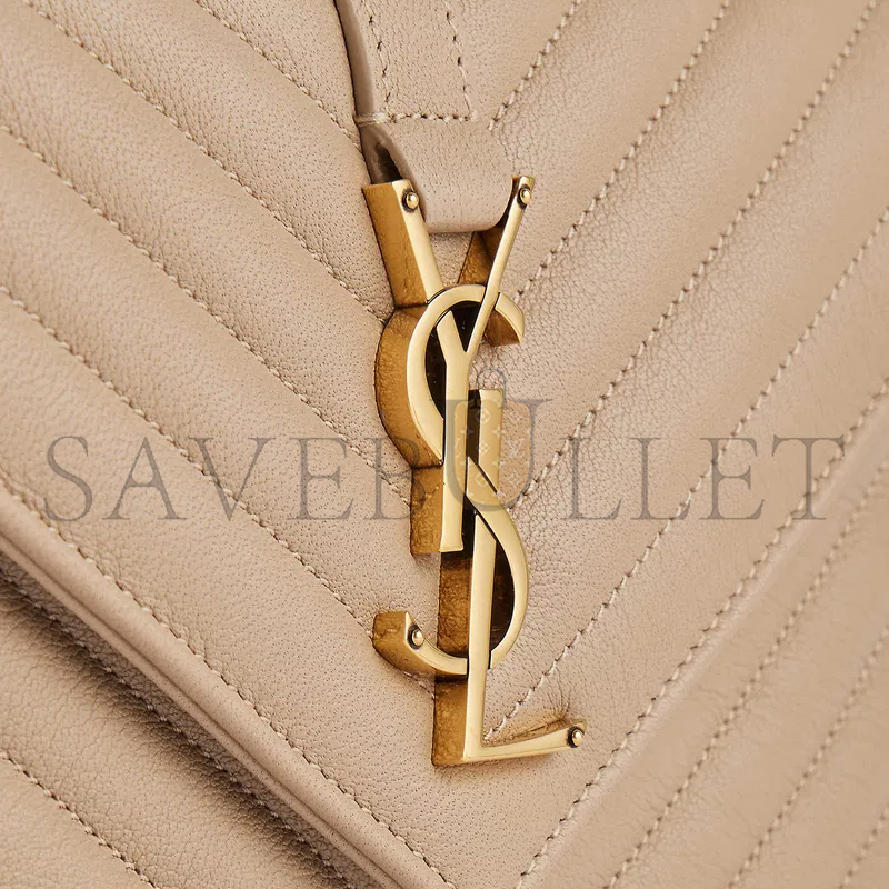 YSL COLLEGE MEDIUM IN QUILTED LEATHER 600279BRM072721 (24*17*6.5cm)