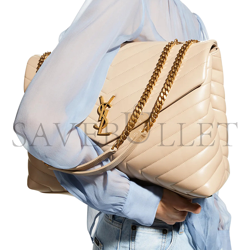 YSL LOULOU LARGE IN QUILTED LEATHER 574947DV7272721 (38*27*14cm)