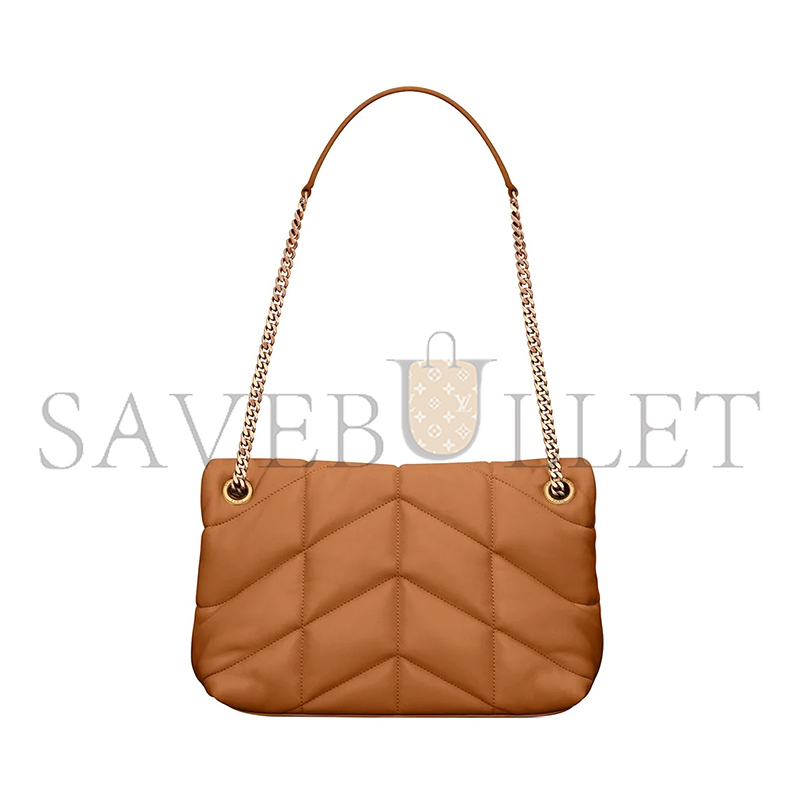 YSL PUFFER SMALL IN NAPPA LEATHER 5774761EL077724 (29*17*11cm)