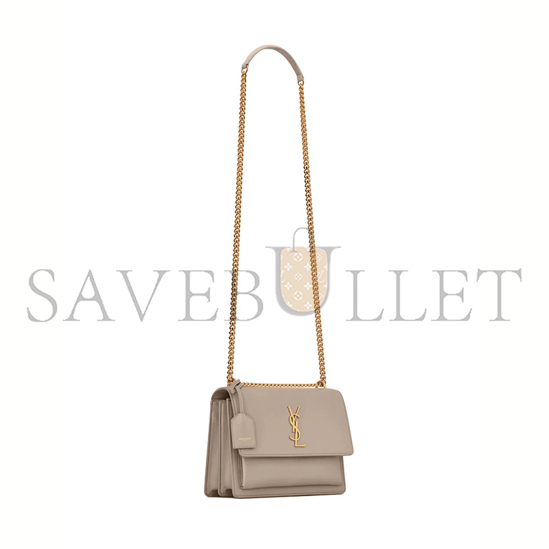 YSL SUNSET MEDIUM IN SMOOTH LEATHER 442906D420W2826 (22*16*6.5cm)