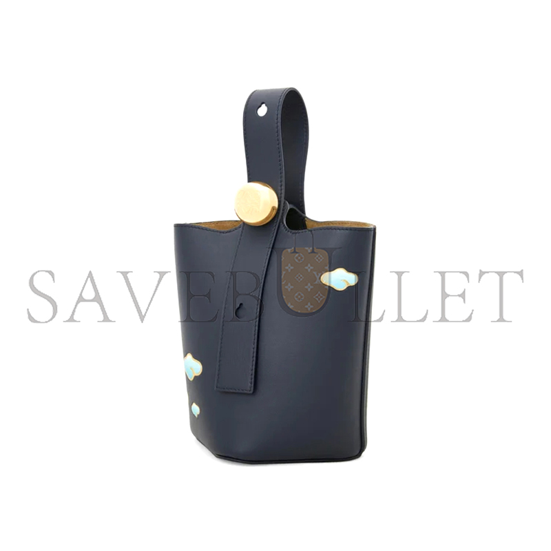 LOEWE MINI PEBBLE BUCKET IN NAPPA CALFSKIN AANBBBMX18 (16*16*19.5cm) LOEWE MINI PEBBLE BUCKET IN NAPPA CALFSKIN AANBBBMX18 (16*16*19.5cm)
