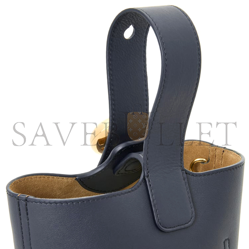LOEWE MINI PEBBLE BUCKET IN NAPPA CALFSKIN AANBBBMX18 (16*16*19.5cm) LOEWE MINI PEBBLE BUCKET IN NAPPA CALFSKIN AANBBBMX18 (16*16*19.5cm)