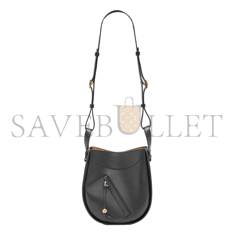 LOEWE HAMMOCK SLICE BAG IN SHINY CALFSKIN A538HHSX01 (21*25*10cm)