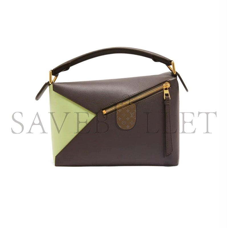 LOEWE SMALL PUZZLE BAG IN CLASSIC CALFSKIN AND SUEDE A510P60X94-4522 (24*16.5*10.5cm) LOEWE SMALL PUZZLE BAG IN CLASSIC CALFSKIN AND SUEDE A510P60X94-4522 (24*16.5*10.5cm)