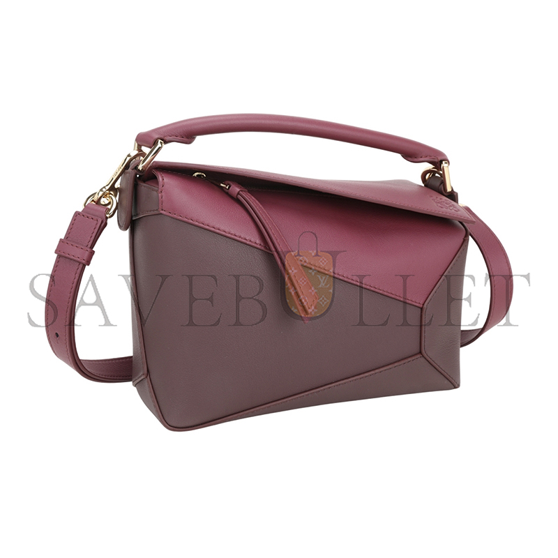 LOEWE SMALL PUZZLE BAG IN CLASSIC CALFSKIN A510P60X44-3763 (24*16.5*10.5cm)