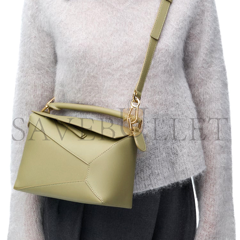 LOEWE SMALL PUZZLE EDGE BAG IN CLASSIC CALFSKIN A510P60X41-4787 (24*16.5*10.5cm)