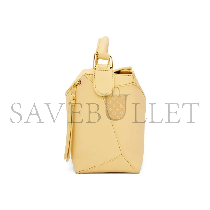 LOEWE SMALL PUZZLE EDGE BAG IN CLASSIC CALFSKIN A510P60X41-8000 (24*16.5*10.5cm)