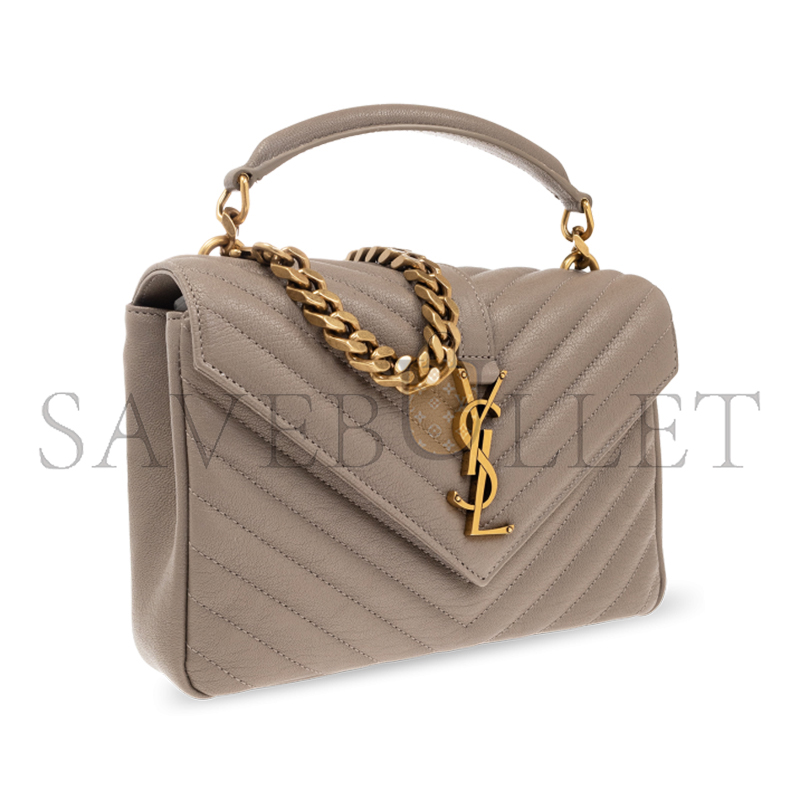 YSL COLLEGE MEDIUM IN QUILTED LEATHER 600279BRM072826 (24*17*6.5cm)
