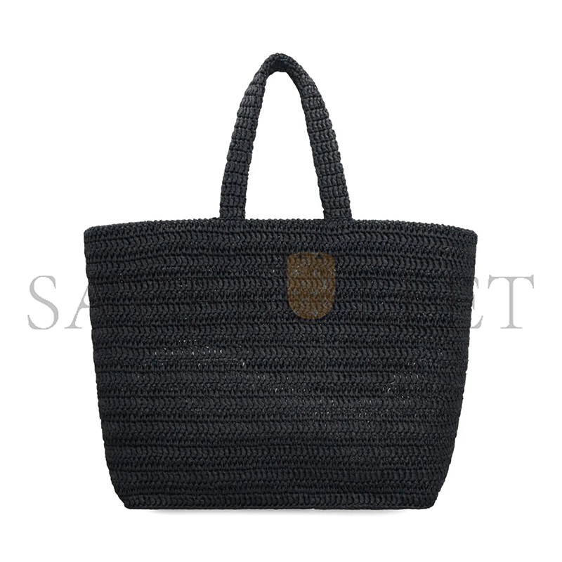 YSL RIVE GAUCHE TOTE IN RAFFIA 688864GAAA11031 (38*35*14.5cm)