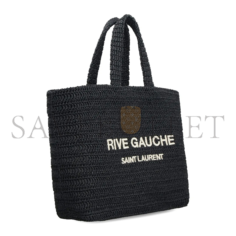 YSL RIVE GAUCHE TOTE IN RAFFIA 688864GAAA11031 (38*35*14.5cm)