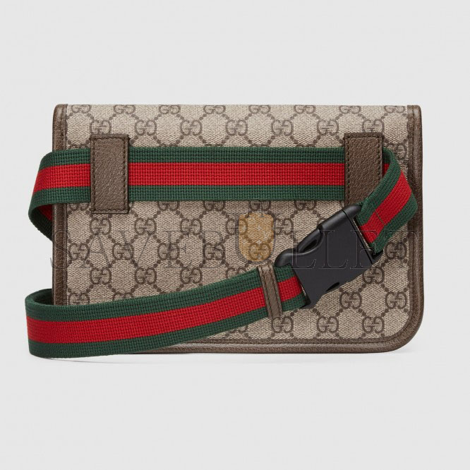 GUCCI NEO VINTAGE GG SUPREME BELT BAG 493930 (24*16.5*4cm) GUCCI NEO VINTAGE GG SUPREME BELT BAG 493930 (24*16.5*4cm)