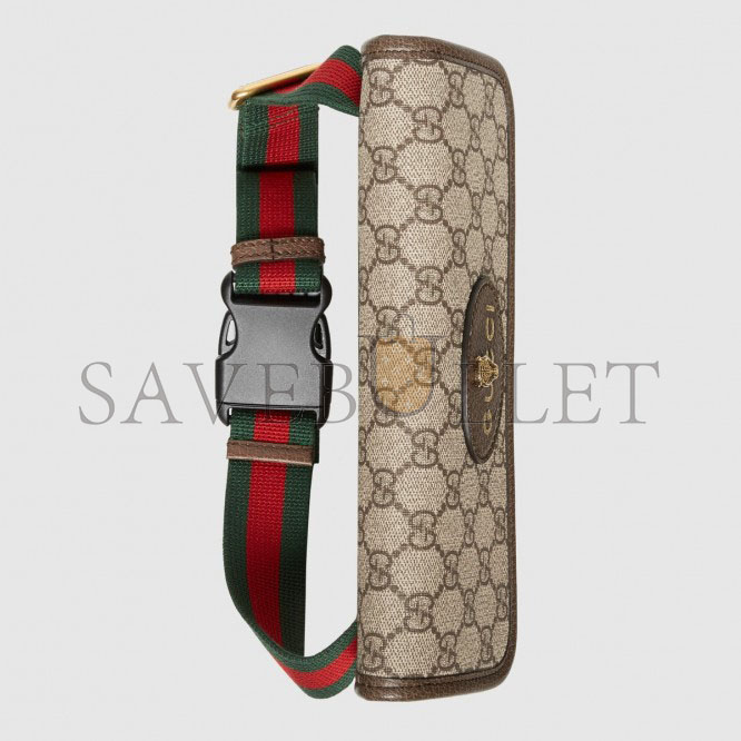 GUCCI NEO VINTAGE GG SUPREME BELT BAG 493930 (24*16.5*4cm) GUCCI NEO VINTAGE GG SUPREME BELT BAG 493930 (24*16.5*4cm)
