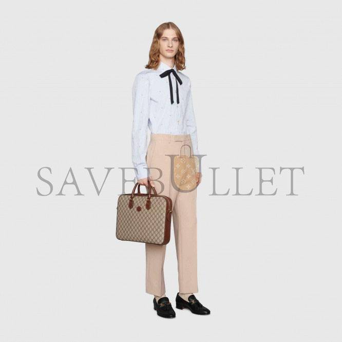 GUCCI BUSINESS CASE WITH INTERLOCKING&G 674140(40*30*6cm) GUCCI BUSINESS CASE WITH INTERLOCKING&G 674140(40*30*6cm)