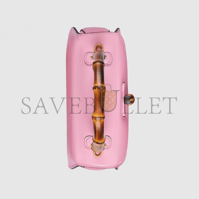 GUCCI BAMBOO 1947 SMALL TOP HANDLE BAG 675797 (21*15*7cm) GUCCI BAMBOO 1947 SMALL TOP HANDLE BAG 675797 (21*15*7cm)