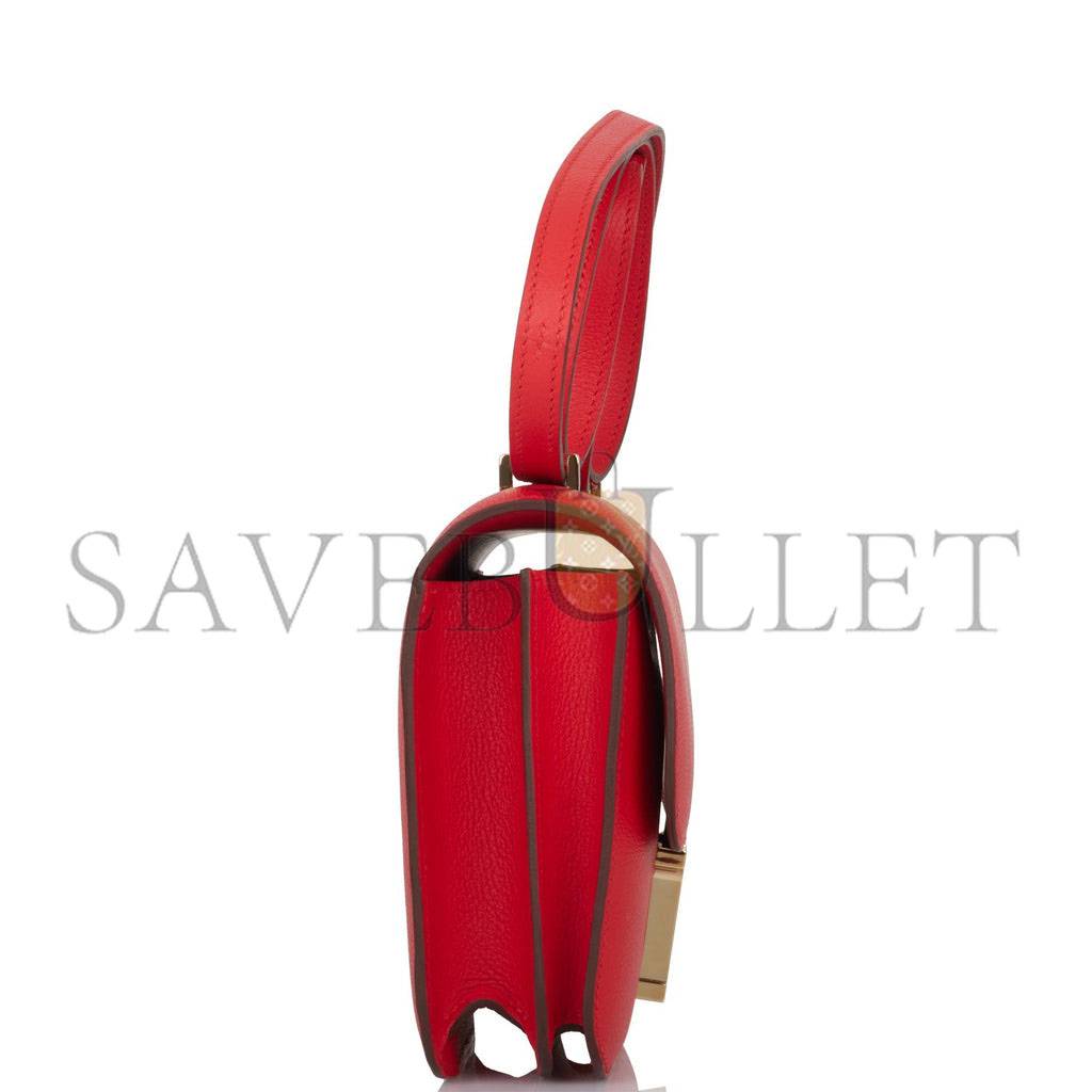 HERMES CONSTANCE 18 ROUGE DE COEUR VERSO EVERCOLOR PERMABRASS HARDWARE 39579900215390 (18cm) HERMES CONSTANCE 18 ROUGE DE COEUR VERSO EVERCOLOR PERMABRASS HARDWARE 39579900215390 (18cm)