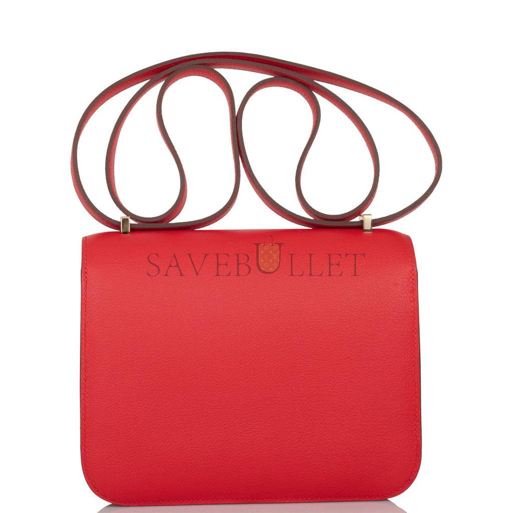 HERMES CONSTANCE 18 ROUGE DE COEUR VERSO EVERCOLOR PERMABRASS HARDWARE 39579900215390 (18cm) HERMES CONSTANCE 18 ROUGE DE COEUR VERSO EVERCOLOR PERMABRASS HARDWARE 39579900215390 (18cm)