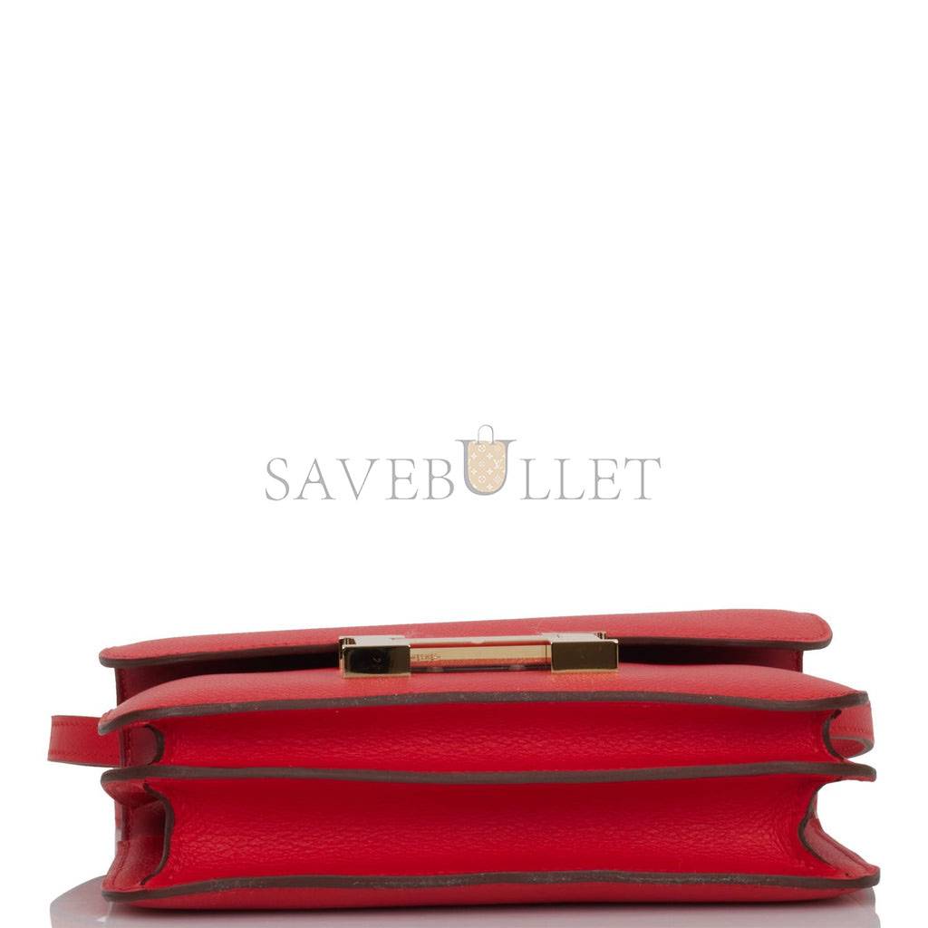 HERMES CONSTANCE 18 ROUGE DE COEUR VERSO EVERCOLOR PERMABRASS HARDWARE 39579900215390 (18cm) HERMES CONSTANCE 18 ROUGE DE COEUR VERSO EVERCOLOR PERMABRASS HARDWARE 39579900215390 (18cm)