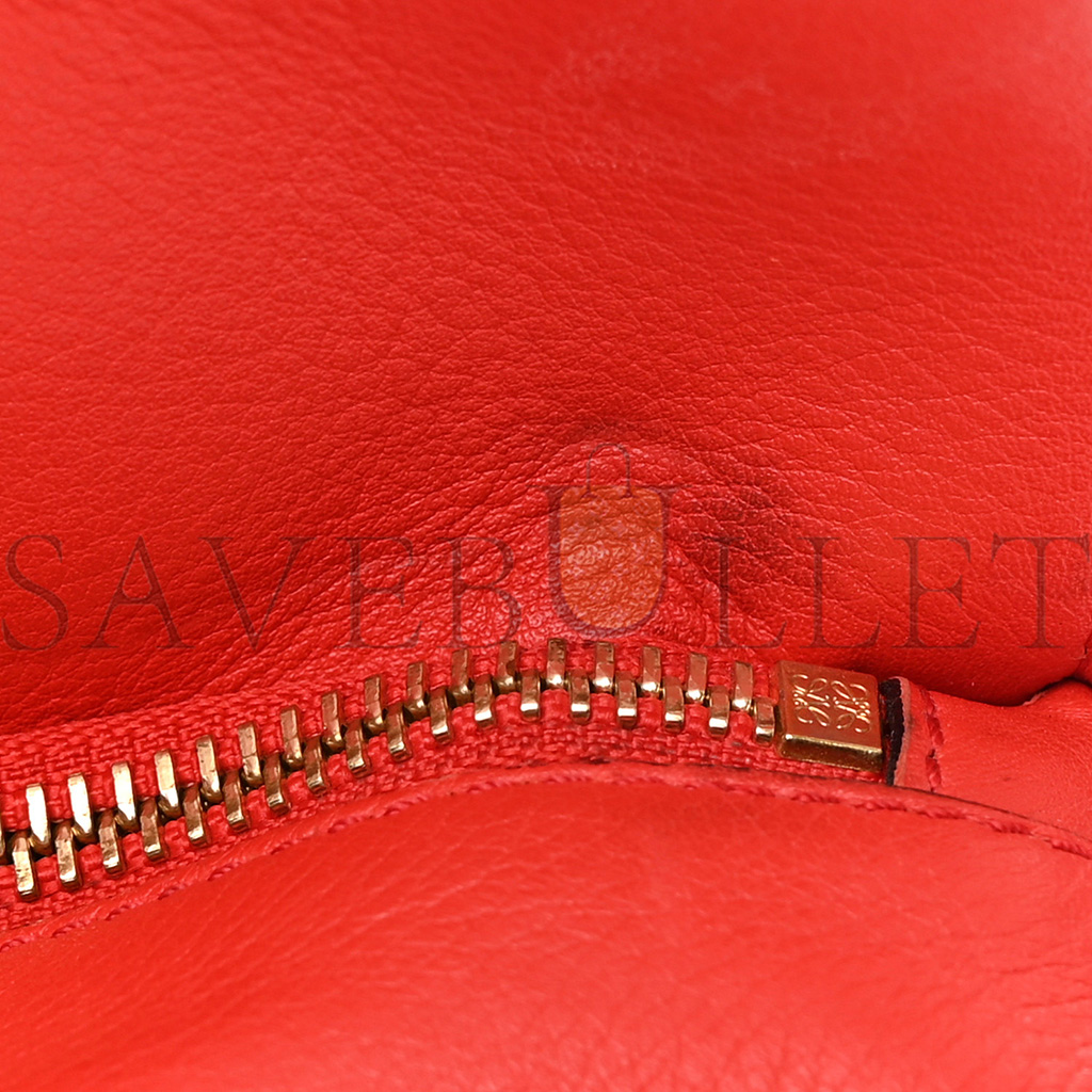 LOEWE CALFSKIN SMALL PUZZLE BAG SCARLET (24*16.5*10.5cm) LOEWE CALFSKIN SMALL PUZZLE BAG SCARLET (24*16.5*10.5cm)