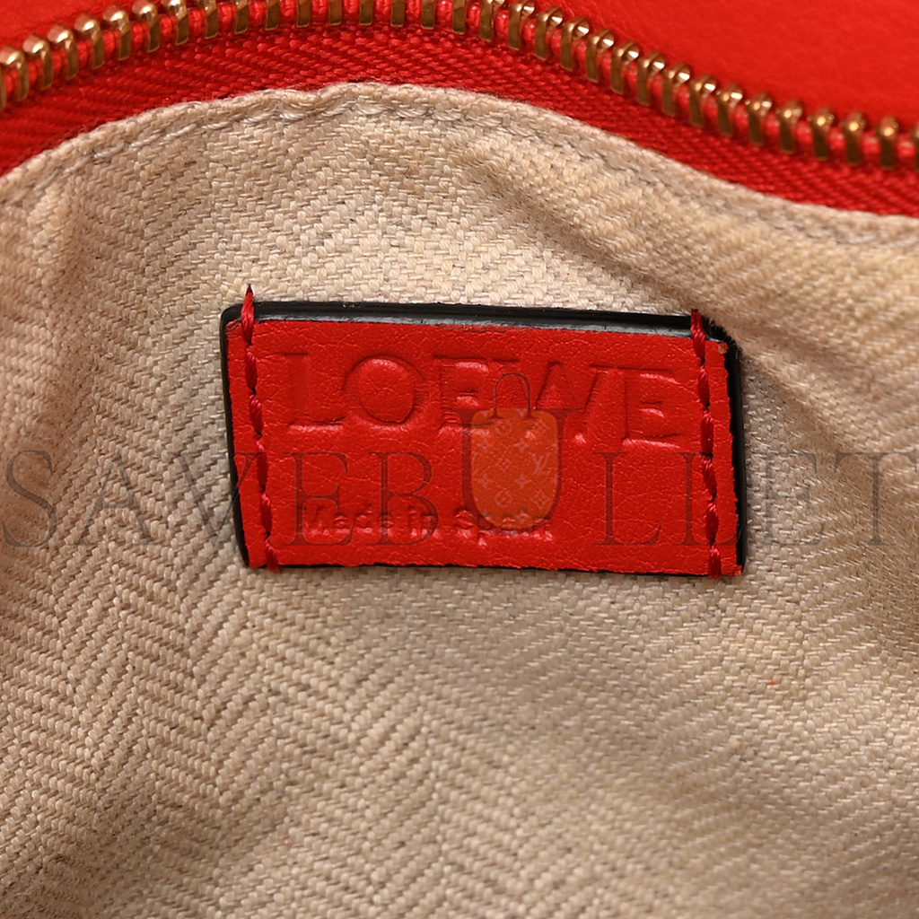 LOEWE CALFSKIN SMALL PUZZLE BAG SCARLET (24*16.5*10.5cm) LOEWE CALFSKIN SMALL PUZZLE BAG SCARLET (24*16.5*10.5cm)