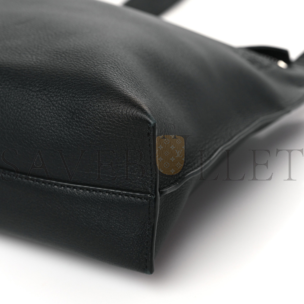 LOEWE SOFT GRAINED CALFSKIN MEDIUM T MESSENGER BAG BLACK (35*26*8cm) LOEWE SOFT GRAINED CALFSKIN MEDIUM T MESSENGER BAG BLACK (35*26*8cm)