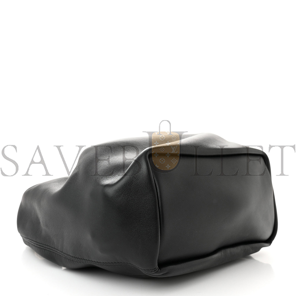 LOEWE NAPPA SMALL SQUEEZE BAG BLACK (29*24*10.5cm) LOEWE NAPPA SMALL SQUEEZE BAG BLACK (29*24*10.5cm)