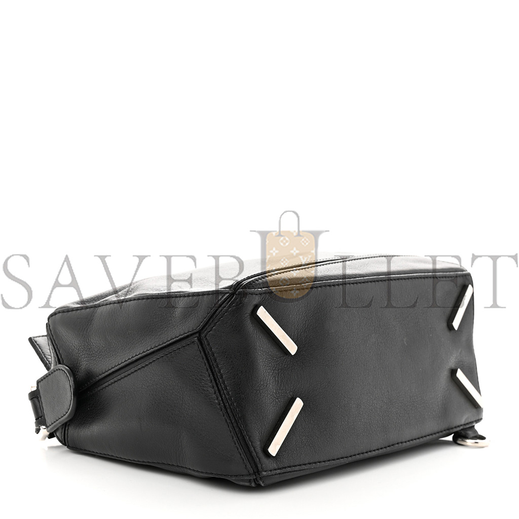 LOEWE CALFSKIN SMALL PUZZLE BAG BLACK (24*16.5*10.5cm) LOEWE CALFSKIN SMALL PUZZLE BAG BLACK (24*16.5*10.5cm)