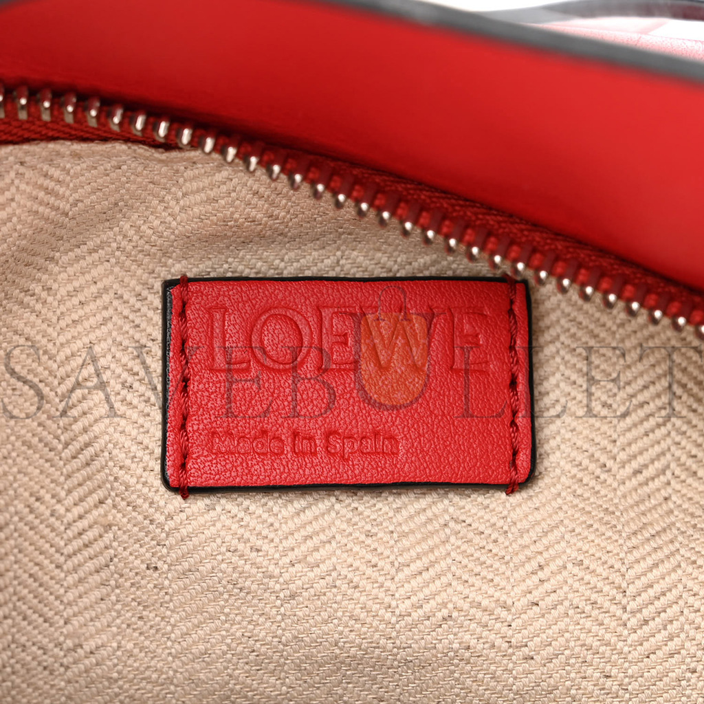 LOEWE CALFSKIN SMALL PUZZLE BAG SCARLET (24*16.5*10.5cm) LOEWE CALFSKIN SMALL PUZZLE BAG SCARLET (24*16.5*10.5cm)