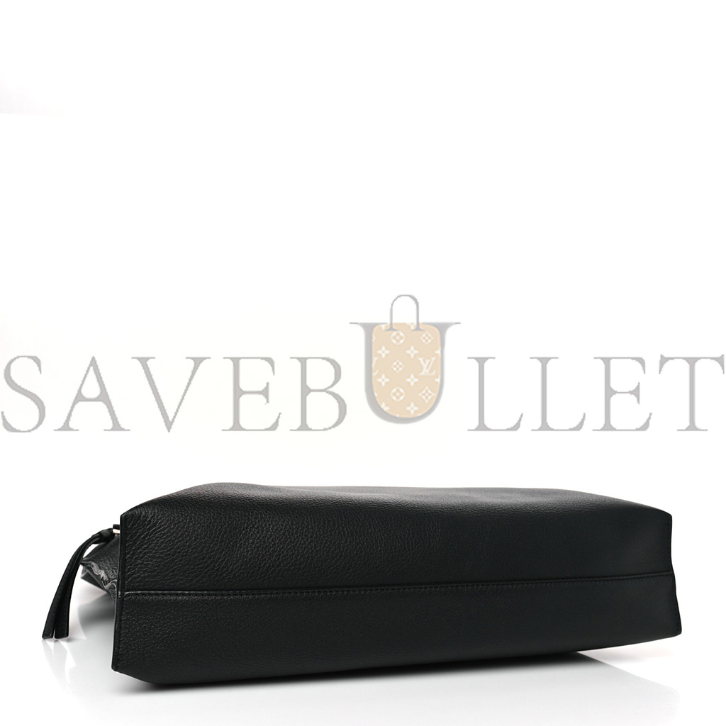 LOEWE SOFT GRAINED CALFSKIN MEDIUM T MESSENGER BAG BLACK (35*26*8cm) LOEWE SOFT GRAINED CALFSKIN MEDIUM T MESSENGER BAG BLACK (35*26*8cm)