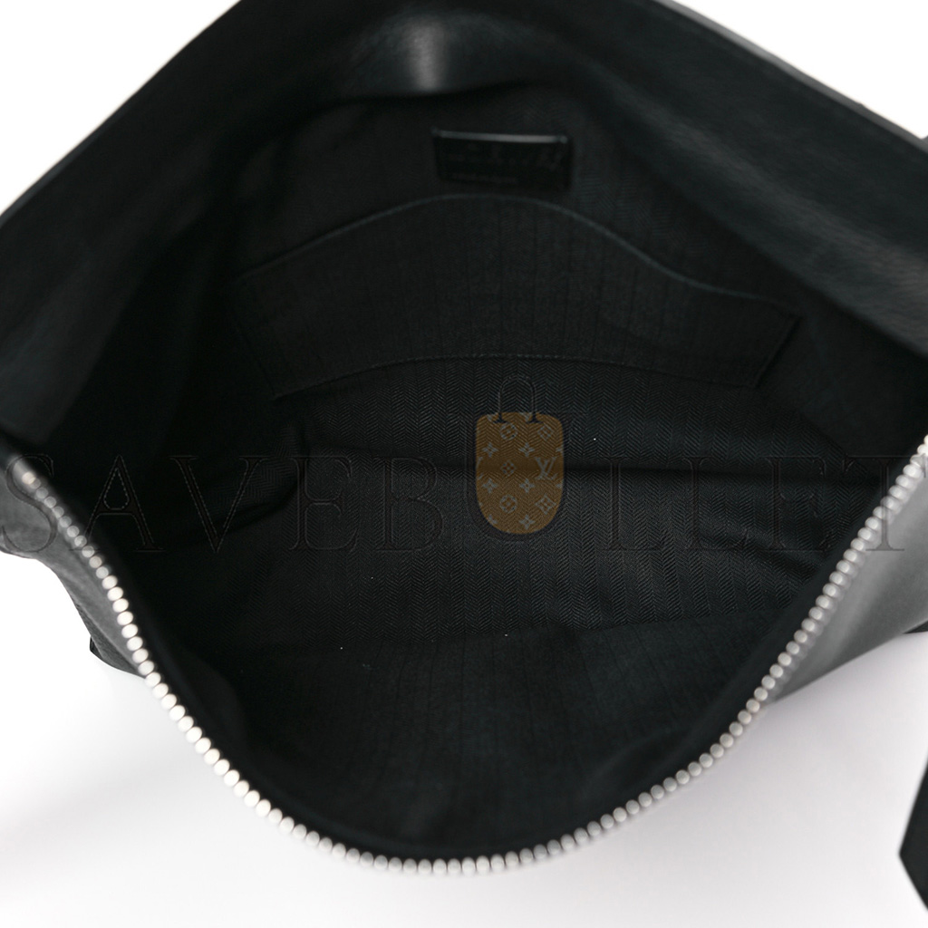 LOEWE SOFT GRAINED CALFSKIN MEDIUM T MESSENGER BAG BLACK (35*26*8cm) LOEWE SOFT GRAINED CALFSKIN MEDIUM T MESSENGER BAG BLACK (35*26*8cm)
