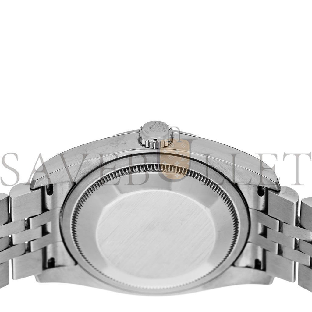 ROLEX STAINLESS STEEL 18K WHITE GOLD 36MM OYSTER PERPETUAL DATEJUST WATCH BLUE JUBILEE 11623 ROLEX STAINLESS STEEL 18K WHITE GOLD 36MM OYSTER PERPETUAL DATEJUST WATCH BLUE JUBILEE 11623