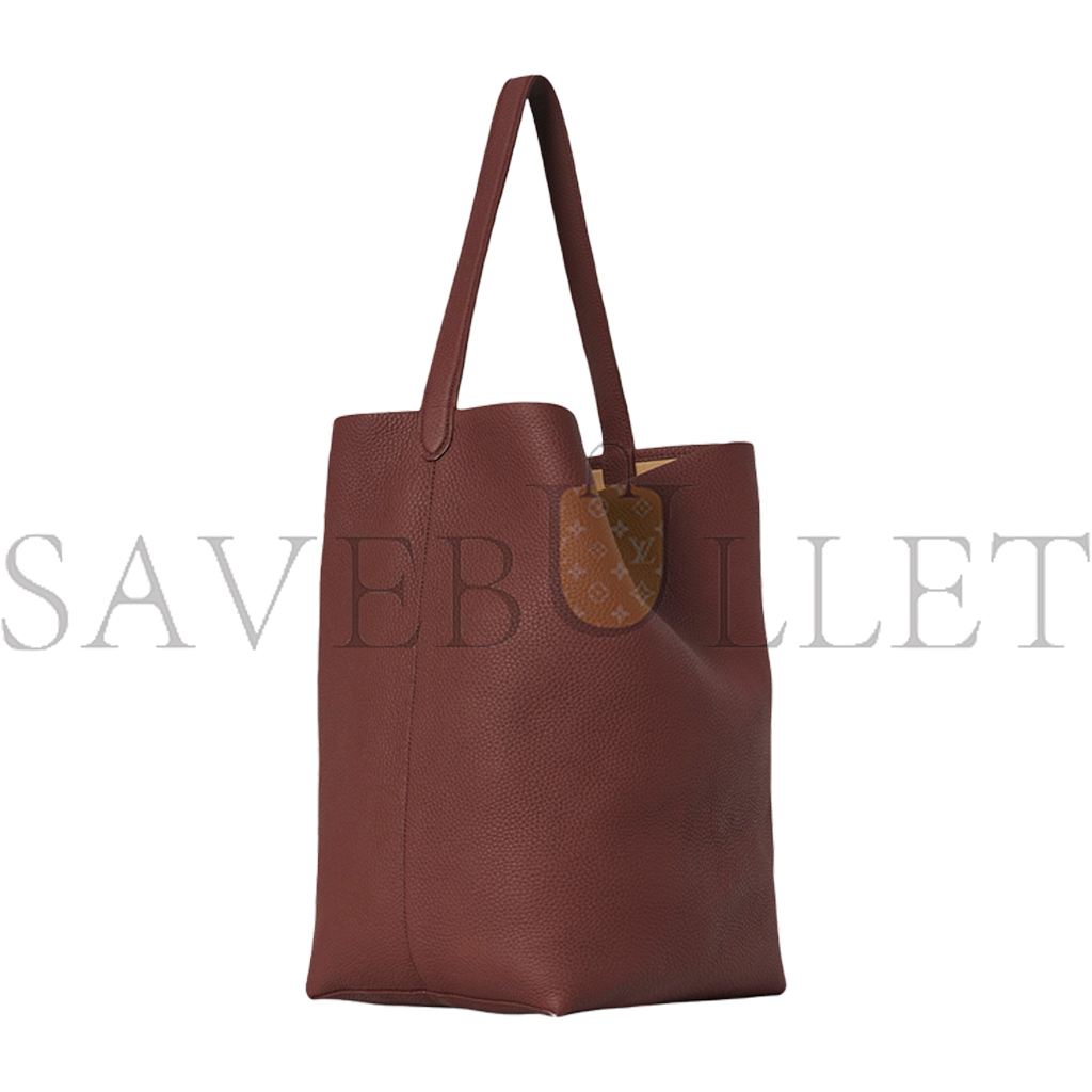 THE ROW LARGE NS PARK TOTE IN LEATHER BURNT WOOD W1273L129BWOD (43*38*20cm) THE ROW LARGE NS PARK TOTE IN LEATHER BURNT WOOD W1273L129BWOD (43*38*20cm)