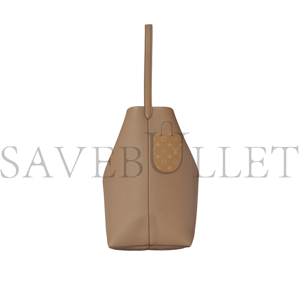 THE ROW LARGE NS PARK TOTE BAG IN LEATHER DARK TAUPE W1273L129DTPL (43*38*20cm) THE ROW LARGE NS PARK TOTE BAG IN LEATHER DARK TAUPE W1273L129DTPL (43*38*20cm)