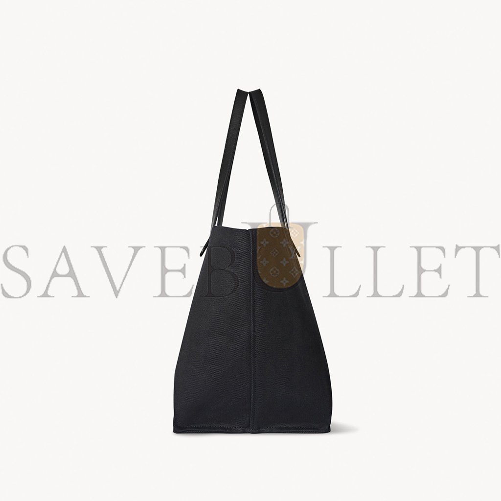 THE ROW XL IDAHO BAG IN COTTON BLACK W1592W253BLSG (52*30*23cm) THE ROW XL IDAHO BAG IN COTTON BLACK W1592W253BLSG (52*30*23cm)