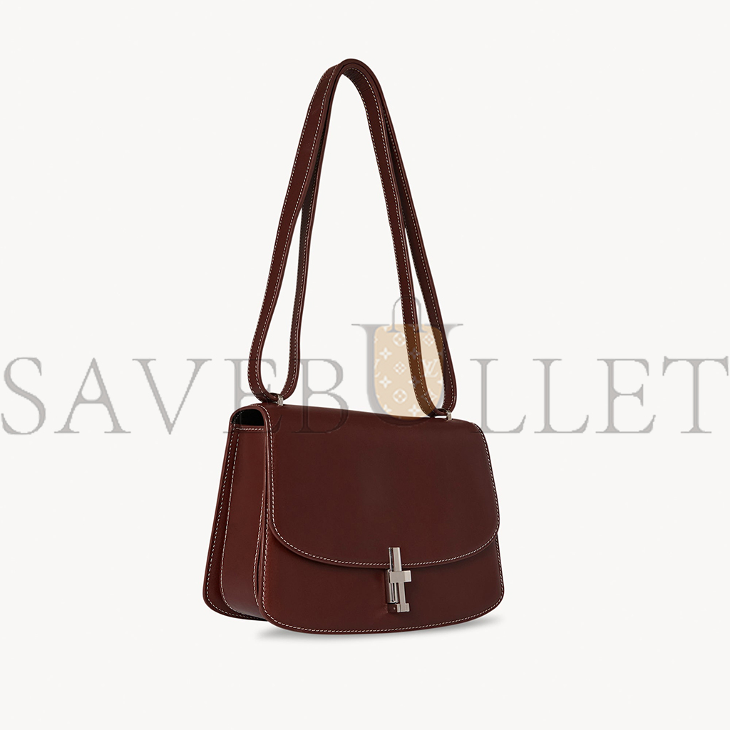THE ROW SOFIA 8.75 SHOULDER BAG IN LEATHER CHERRY WOOD W1603L60CHYWD (22*15*9cm) THE ROW SOFIA 8.75 SHOULDER BAG IN LEATHER CHERRY WOOD W1603L60CHYWD (22*15*9cm)