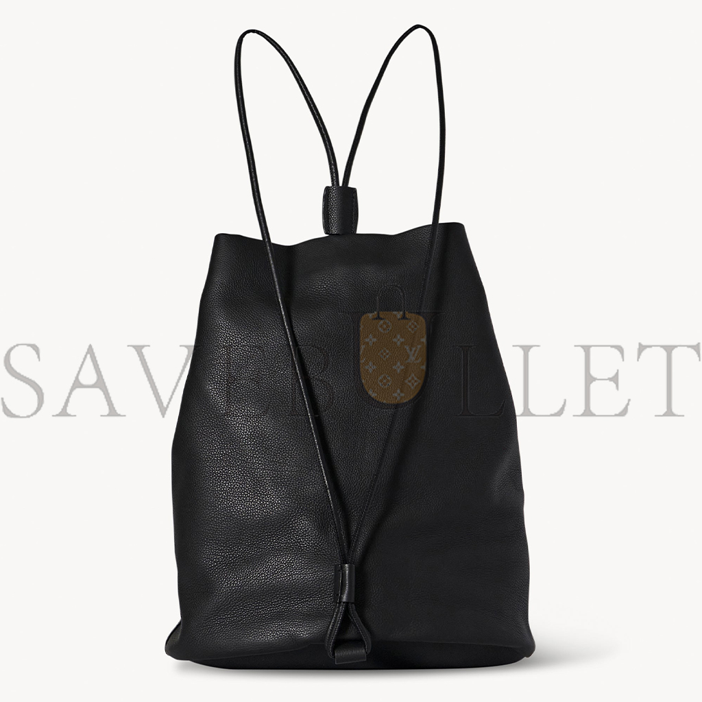 THE ROW JOE BACKPACK IN LEATHER BLACK W1632L31BAG (30*25*17cm) THE ROW JOE BACKPACK IN LEATHER BLACK W1632L31BAG (30*25*17cm)