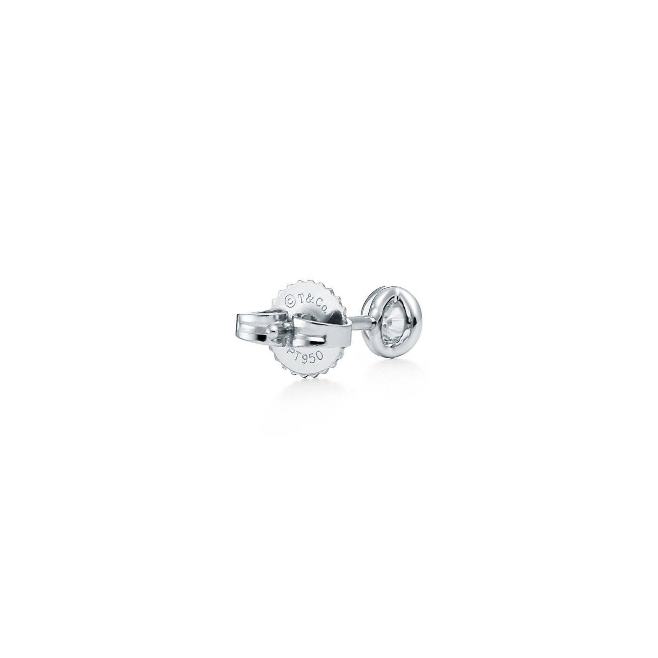 TIFFANY ELSA PERETTI® DIAMONDS BY THE YARD® EARRINGS IN PLATINUM 60017554 TIFFANY ELSA PERETTI® DIAMONDS BY THE YARD® EARRINGS IN PLATINUM 60017554
