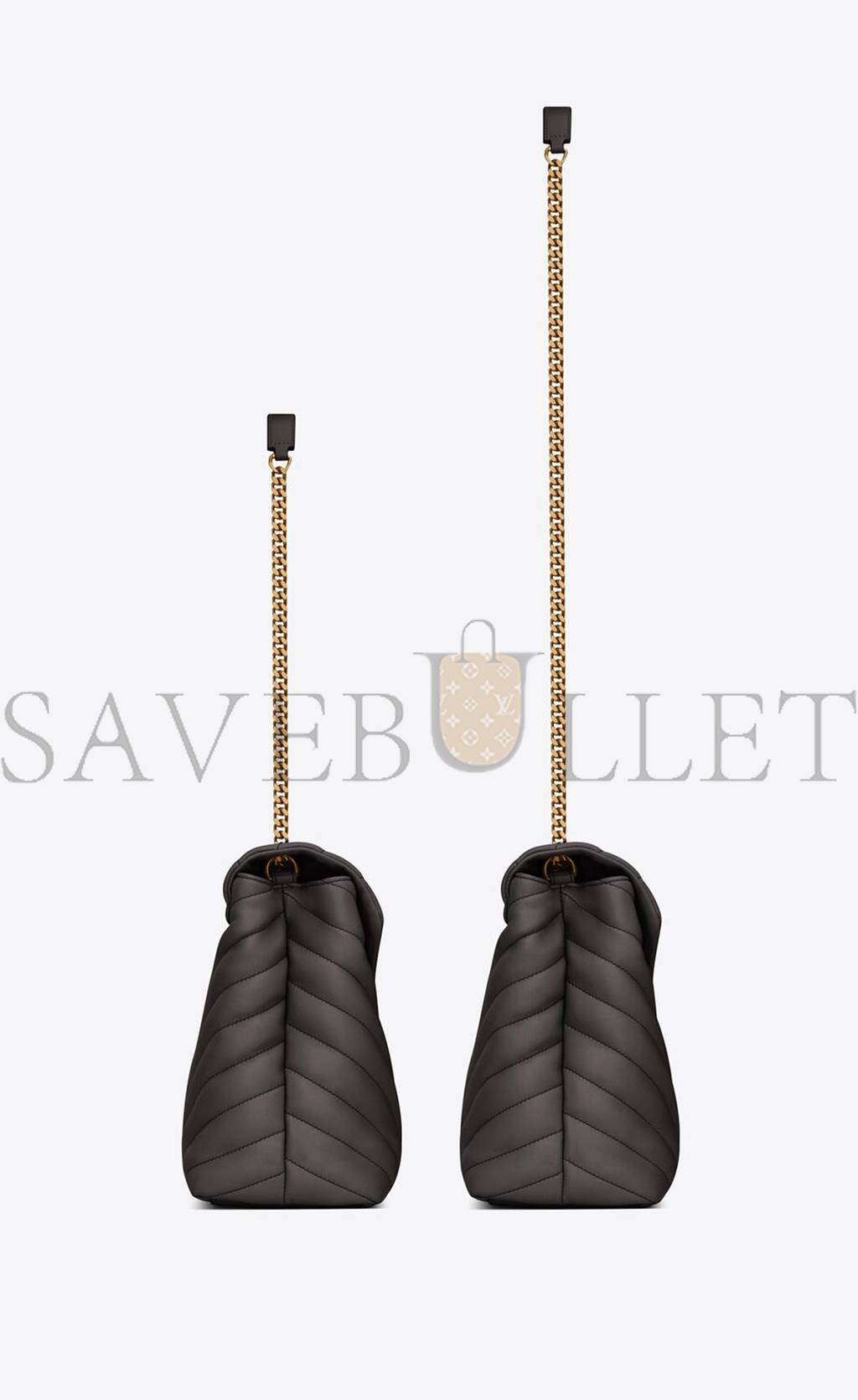 YSL LOULOU MEDIUM CHAIN BAG IN QUILTED LEATHER 574946DV7271112 (32*22*12cm) YSL LOULOU MEDIUM CHAIN BAG IN QUILTED LEATHER 574946DV7271112 (32*22*12cm)