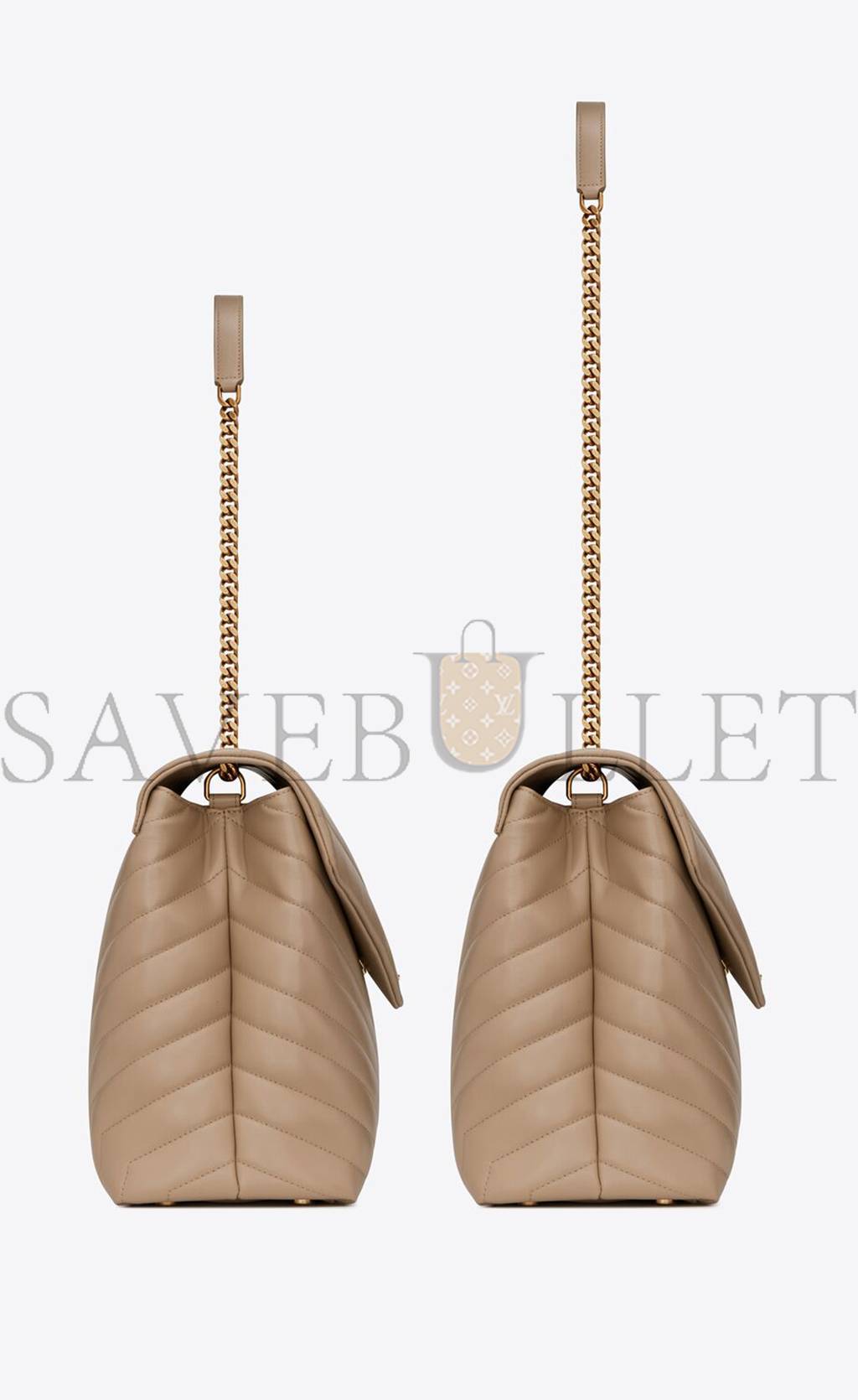 YSL LOULOU LARGE CHAIN BAG IN QUILTED LEATHER 574947DV7272721 (38*27*14cm) YSL LOULOU LARGE CHAIN BAG IN QUILTED LEATHER 574947DV7272721 (38*27*14cm)