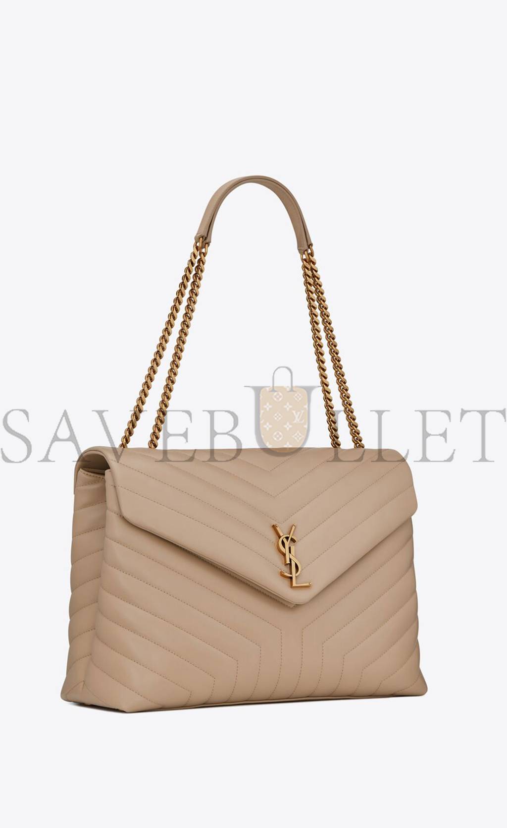 YSL LOULOU LARGE CHAIN BAG IN QUILTED LEATHER 574947DV7272721 (38*27*14cm) YSL LOULOU LARGE CHAIN BAG IN QUILTED LEATHER 574947DV7272721 (38*27*14cm)